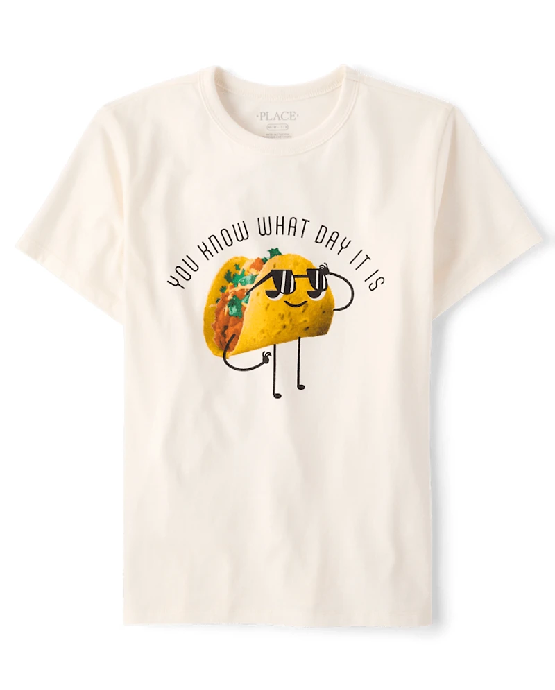 Boys Taco Day Graphic Tee