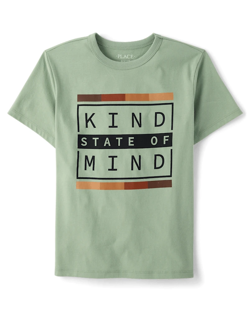 Boys Kind State of Mind Graphic Tee