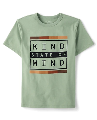 Boys Kind State of Mind Graphic Tee
