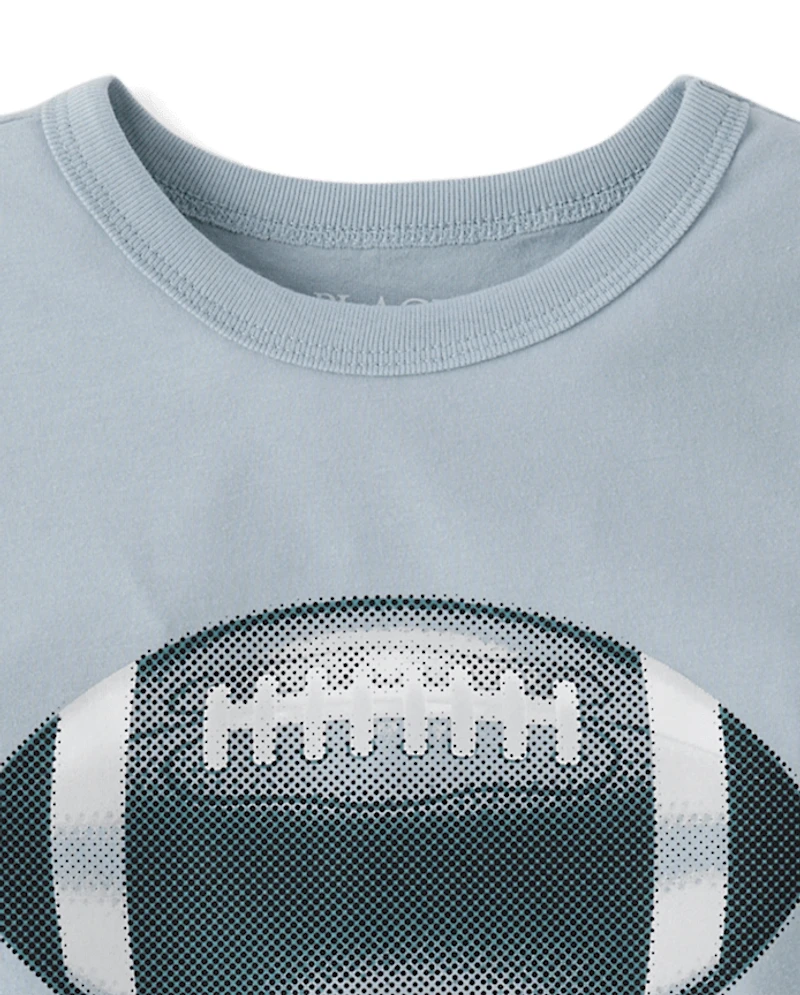 Boys Guard Every Yard Football Graphic Tee