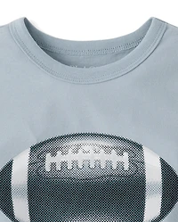 Boys Guard Every Yard Football Graphic Tee