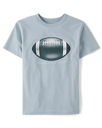 Boys Guard Every Yard Football Graphic Tee
