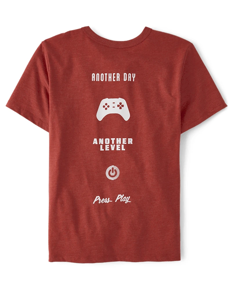 Boys Another Level Gamer Graphic Tee