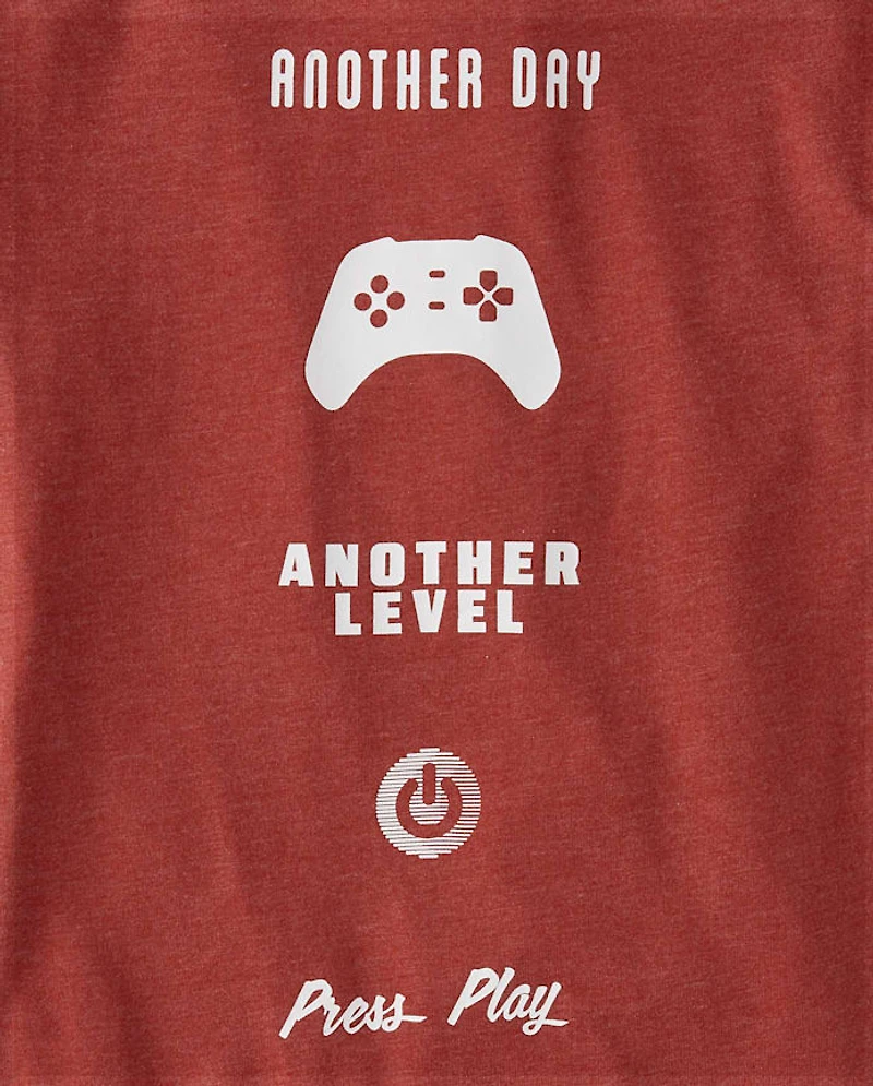 Boys Another Level Gamer Graphic Tee