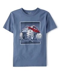 Boys Monster Truck Graphic Tee