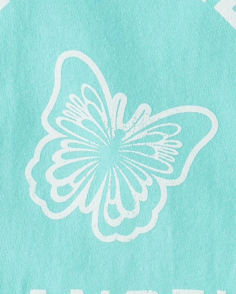 Girls Sunny Vibes Los Angeles Graphic Tee