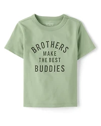 Baby And Toddler Boys Brothers Best Buddies Graphic Tee