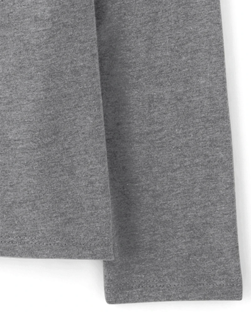 T-shirt graphique Emoji Amour pour filles