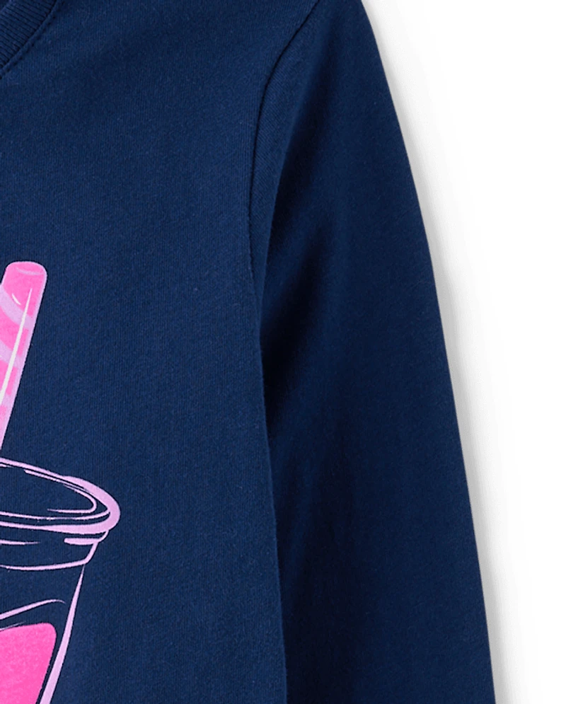 Girls You Had Me At Boba Graphic Tee