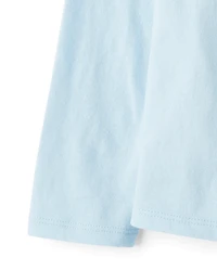 T-shirt graphique cœur chien pour bébé et petite fille