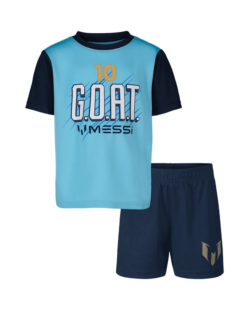 Toddler Boys Messi™ Goat 2-Piece Outfit Set
