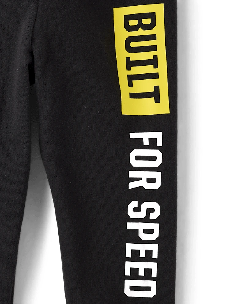 Baby And Toddler Boys Cars™ Lightning McQueen 2-Piece Outfit Set