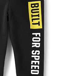 Baby And Toddler Boys Cars™ Lightning McQueen 2-Piece Outfit Set