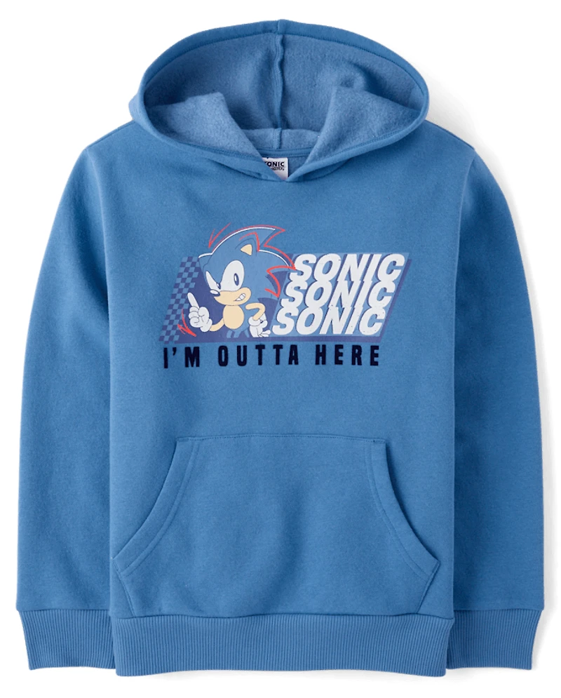 Boys Sonic™ Outta Here Hoodie