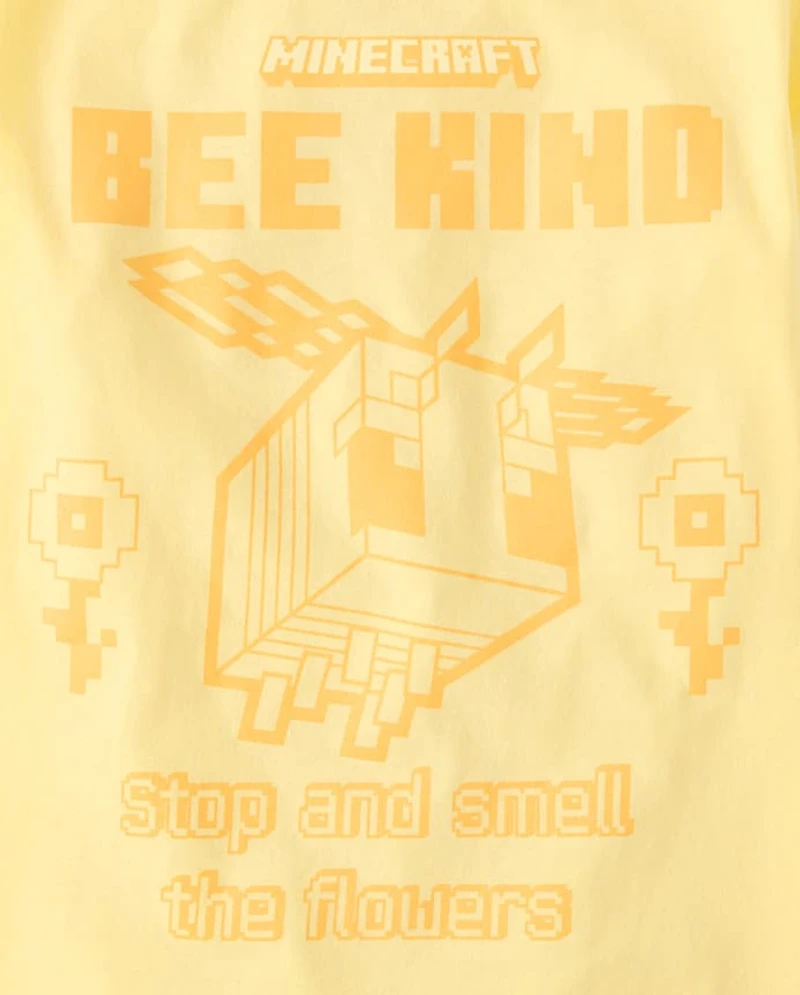 Girls Minecraft™ Bee Kind Graphic Tee