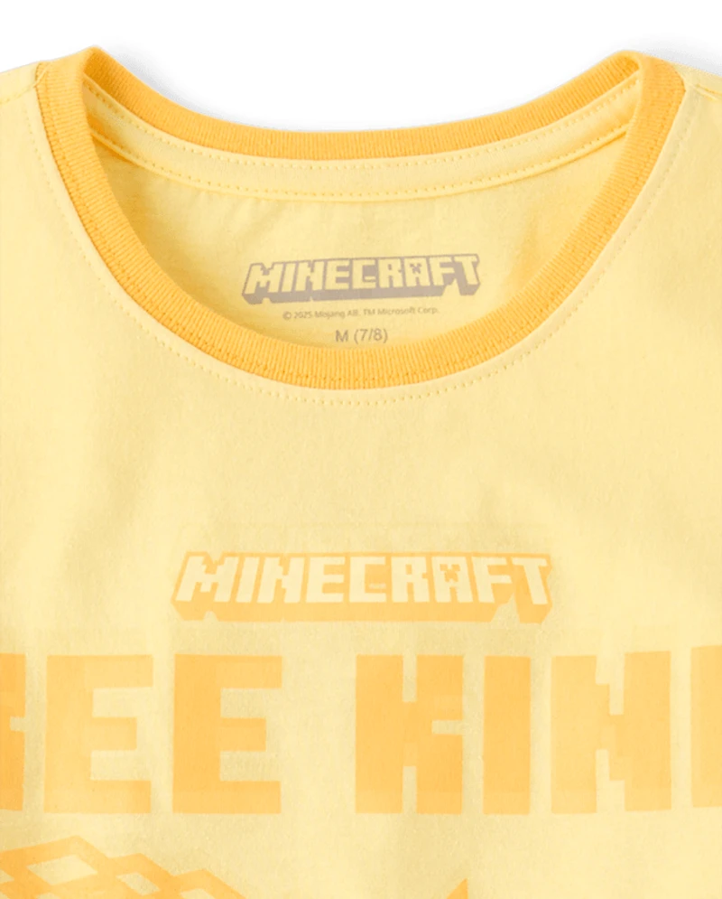 Girls Minecraft™ Bee Kind Graphic Tee