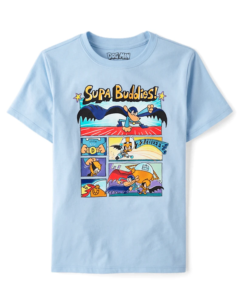 Boys Dog Man™ Buddies Graphic Tee