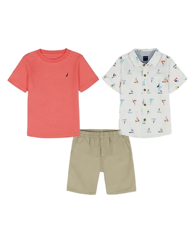 Toddler Boys Nautica® 3-Piece Outfit Set