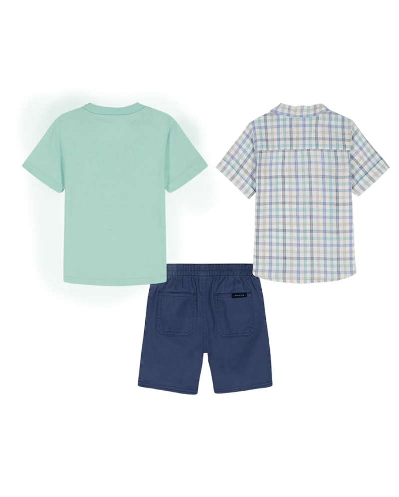 Toddler Boys Nautica® 3-Piece Outfit Set