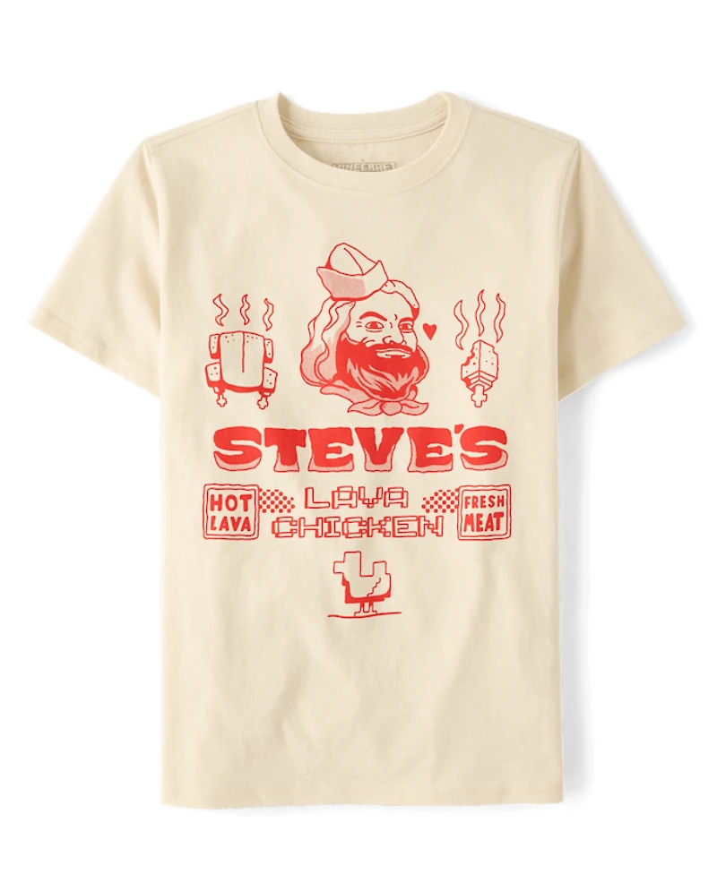 Boys Minecraft™ Steve's Lava Chicken Graphic Tee