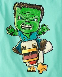 Boys Minecraft™ Chicken Jockey Graphic Tee