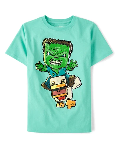 Boys Minecraft™ Chicken Jockey Graphic Tee