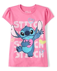 Girls Stitch™ Heart Graphic Tee