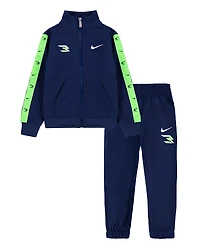 Toddler Boys Nike 3BRAND by Russell Wilson™ Tracksuit 2-Piece Outfit Set