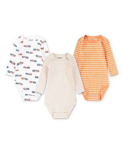 Baby Boys Huggies™ Striped Bodysuit 3-Pack