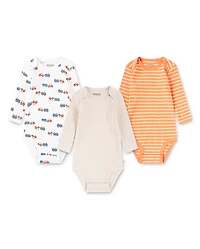 Baby Boys Huggies™ Striped Bodysuit 3-Pack