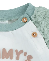 Baby Boys Huggies™ Embroidered Colorblock 2-Piece Outfit Set