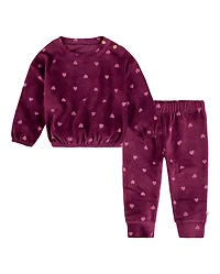 Baby Girls Huggies™ Heart 2-Piece Outfit Set