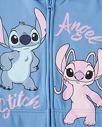 Girls Stitch™ And Angel 3-Piece Outfit Set
