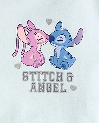 Girls Stitch™ And Angel 2-Piece Outfit Set