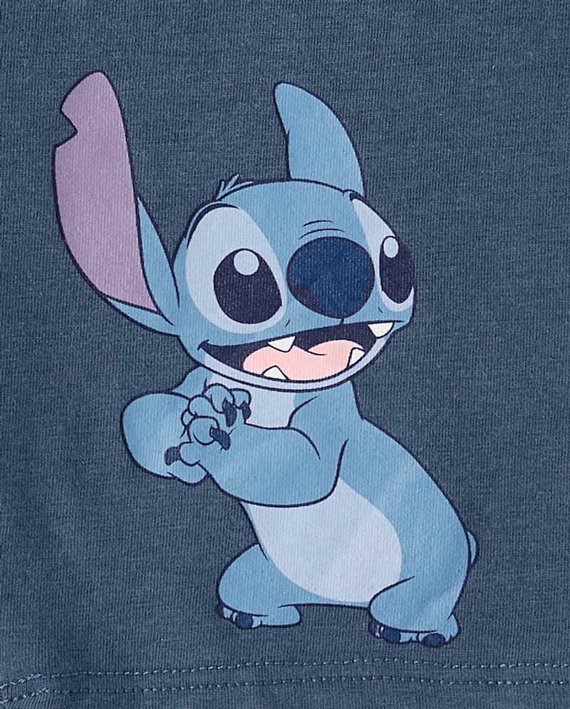 Girls Stitch™ And Angel 2-Piece Outfit Set