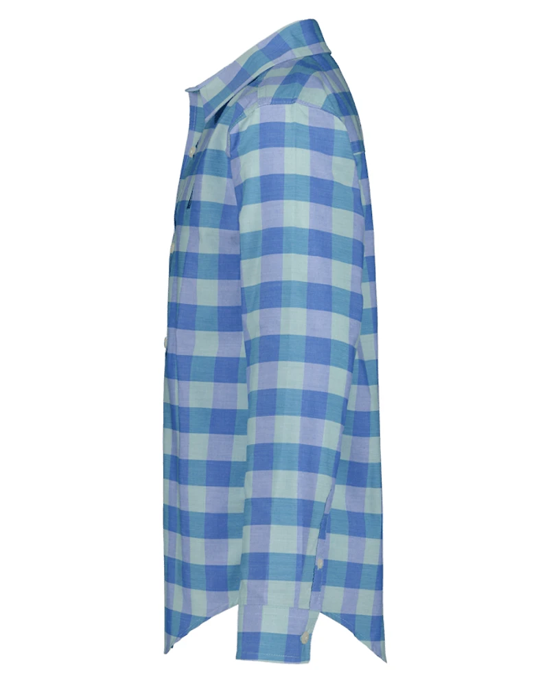 Boys Nautica® Plaid Button Up Shirt