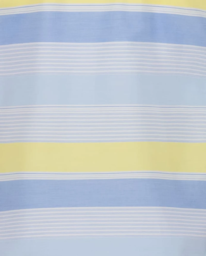 Boys Nautica® Colorblock Striped Button Up Shirt