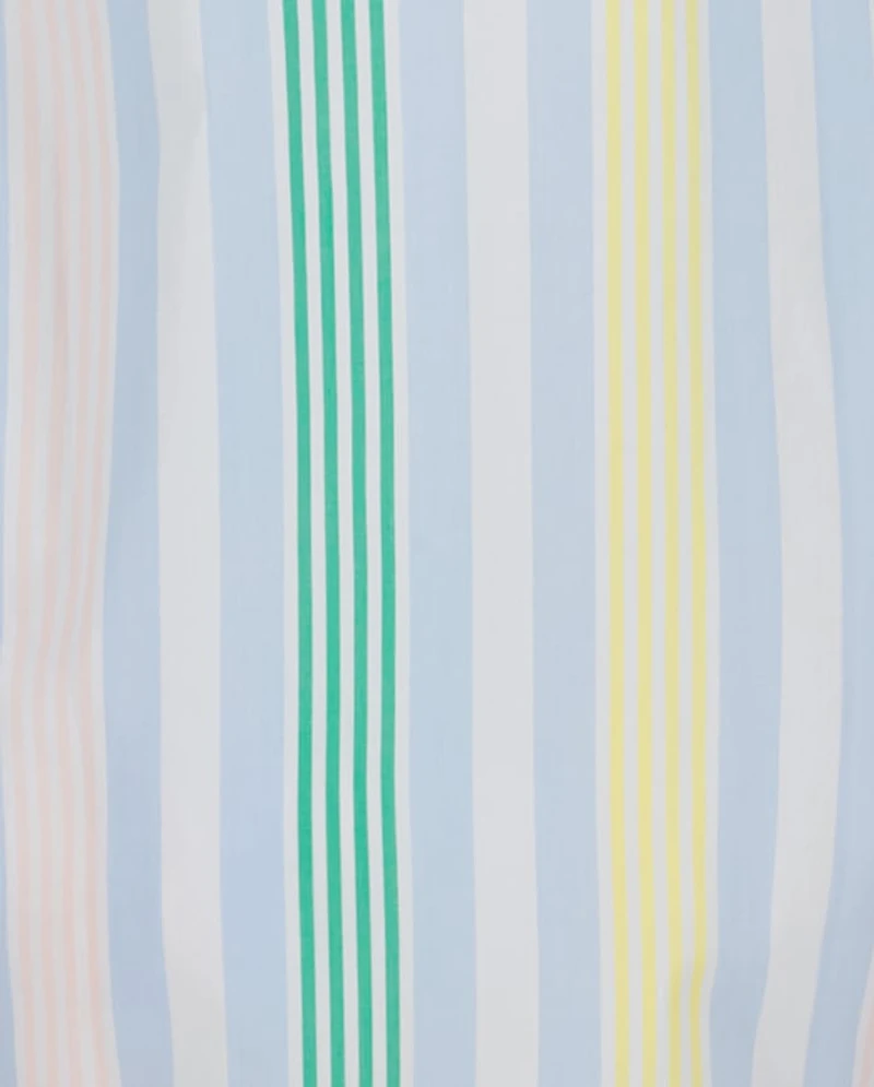 Boys Nautica® Colorblock Striped Button Up Shirt