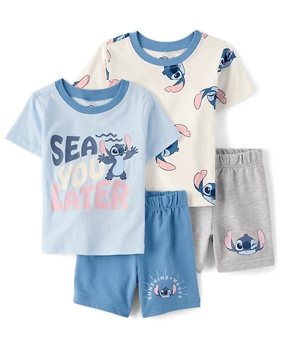 Toddler Boys Stitch™ 4-Piece Outfit Set