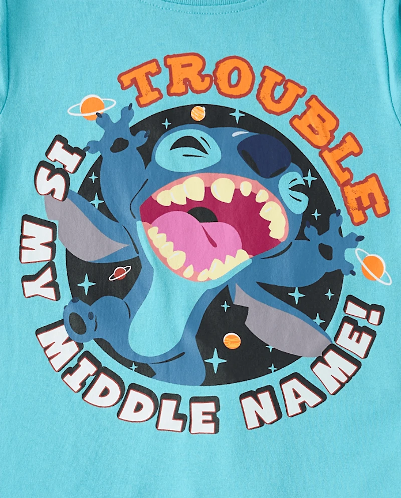 Boys Stitch™ Trouble 2-Piece Outfit Set