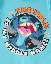Boys Stitch™ Trouble 2-Piece Outfit Set