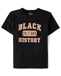 Boys Black History Graphic Tee
