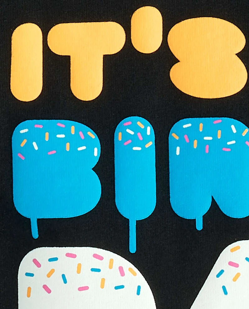 Boys It's My Birthday Bro Graphic Tee