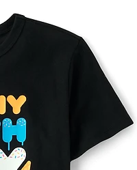 Boys It's My Birthday Bro Graphic Tee