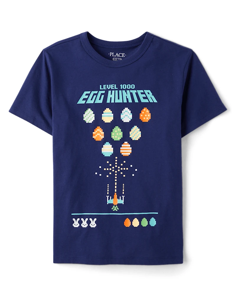 Boys Easter Video Game Graphic Tee