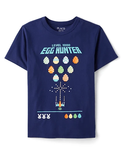 Boys Easter Video Game Graphic Tee