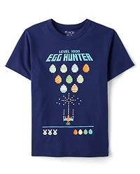 Boys Easter Video Game Graphic Tee