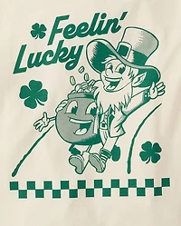 Boys St. Patrick's Day Feelin' Lucky Graphic Tee