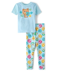 Baby And Toddler Sweethearts® Bear Snug Fit Cotton Pajamas