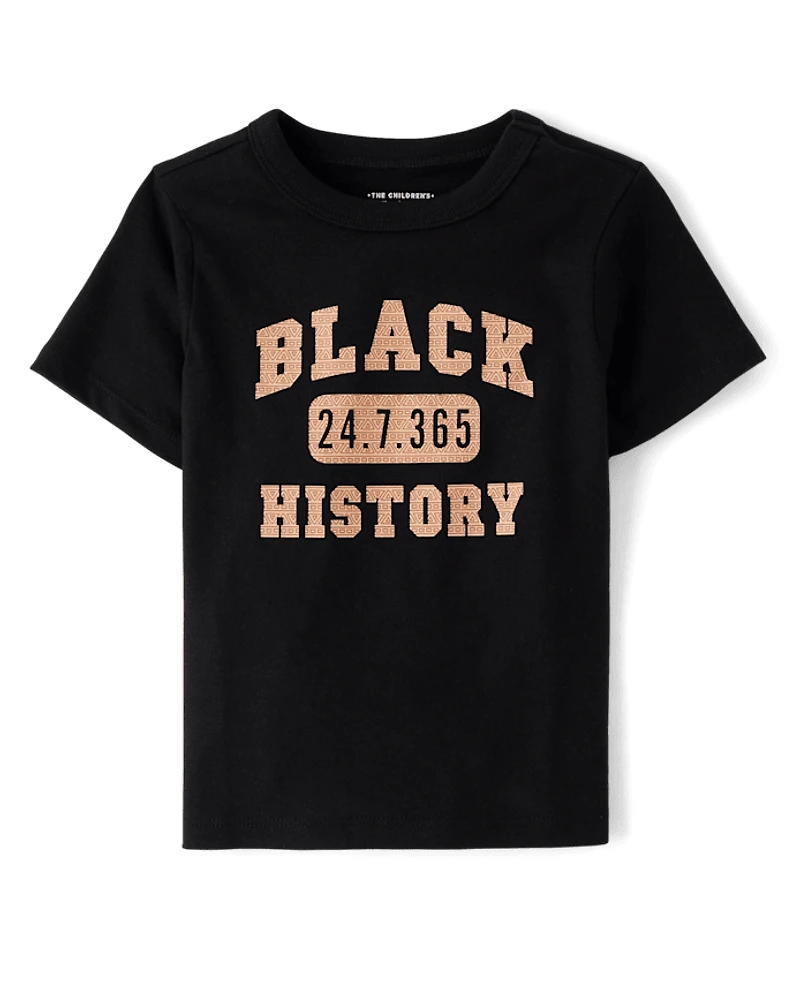 Baby And Toddler Boys  Black History Graphic Tee